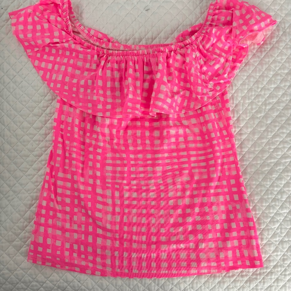 Lilly Pulitzer La Fortuna Top Feelin Beachy